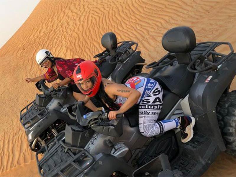 اضغط لمشاهدة الفيديو: نيكي ميناج تقضي عطلتها في الإمارات
